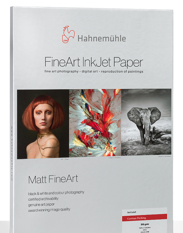 Hahnemuhle German Etching Paper, 310 gsm 11" x 17" / 25