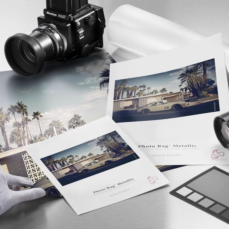 Hahnemuhle Photo Rag Metallic Paper, 340 gsm 13" x 19" / 25