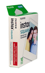 Fujifilm Instax Square, Instant Print Film, 10 Exposures, Cold-Stored, Dated 07/2020