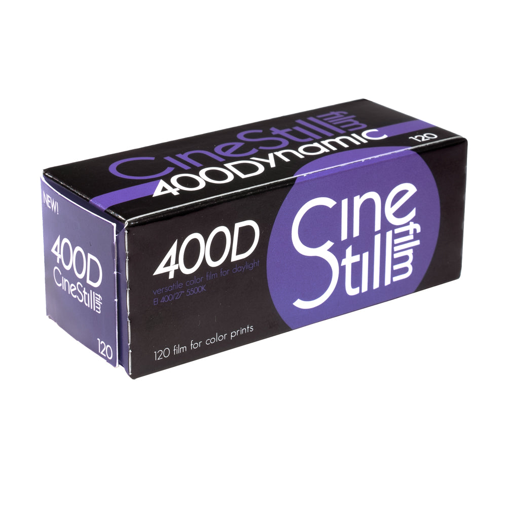 Cinestill 400 Dynamic, C-41 Color Negative 120 Format Film