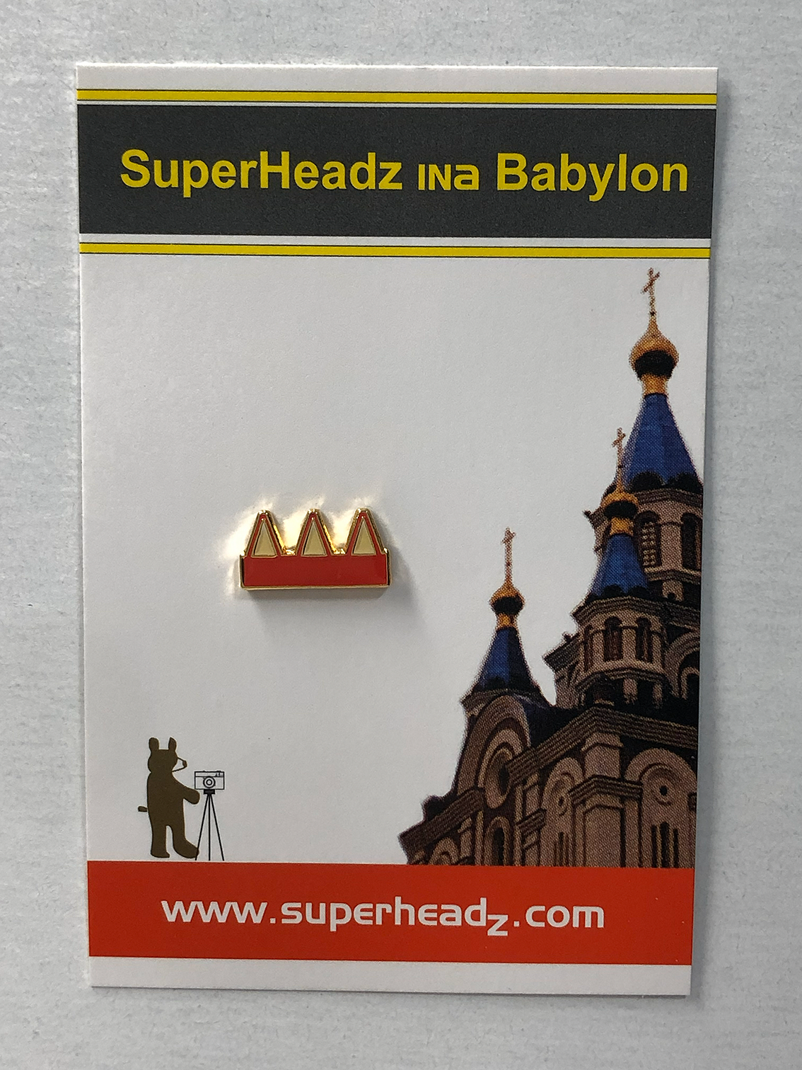 Powershovel Crown Pin