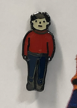 Powershovel Red Sweater You Pin