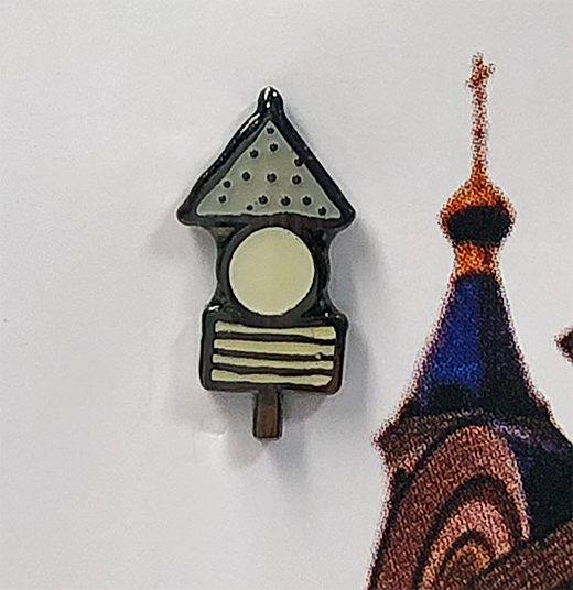 Powershovel Road Sign Pin