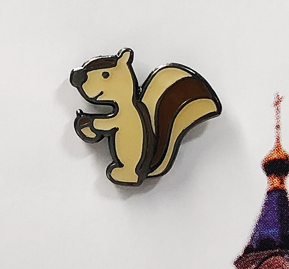 Powershovel Squirrel Pin