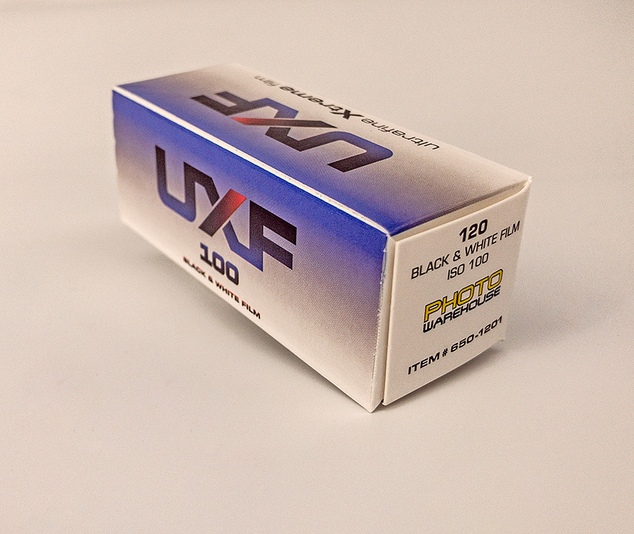 Ultrafine Xtreme UXF, Black & White Film, ISO 100, 120 Format