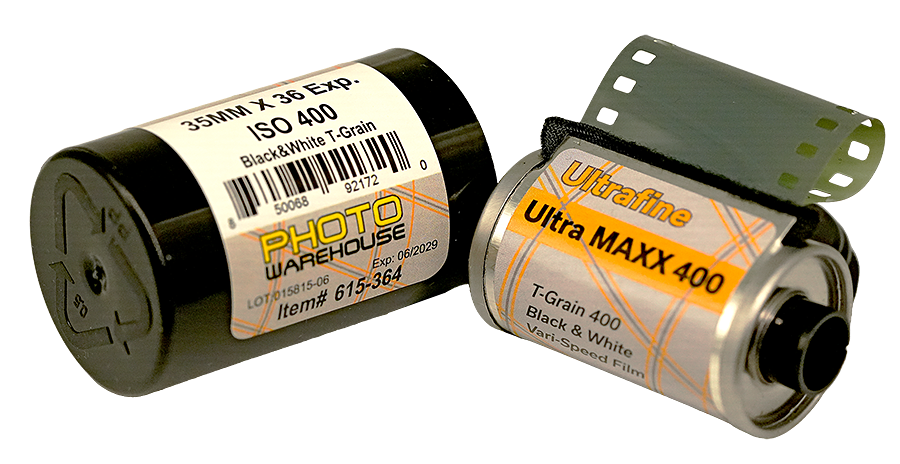 Ultrafine Ultra MAXX T-Grain 400 B & W Speed Vari-Film 35mm x 36 Exp