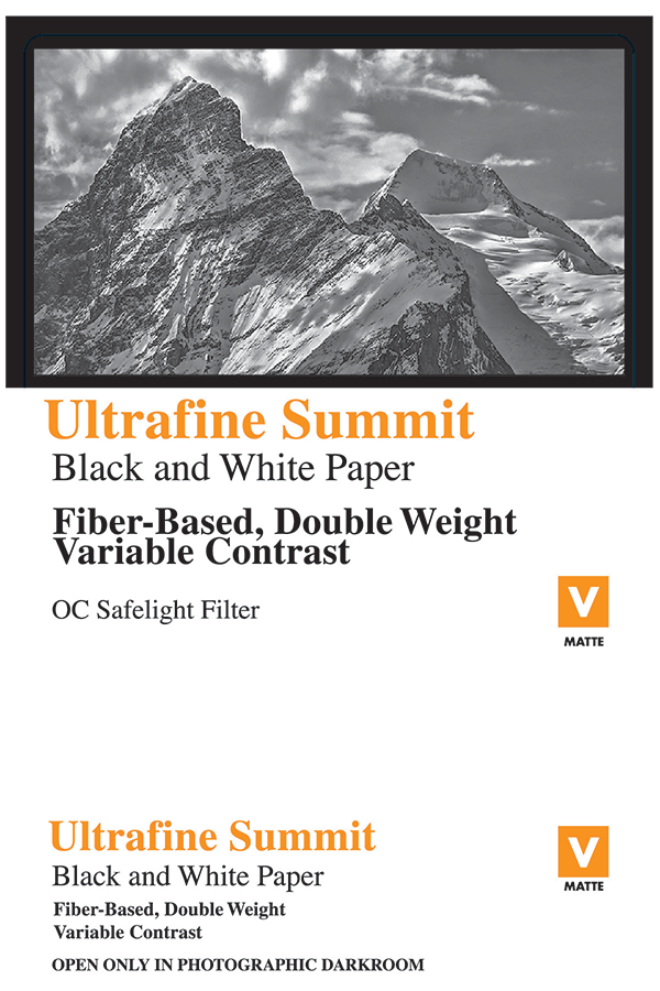Ultrafine Summit Fiber Base VariGrade DW Matte 5 x 7 / 100