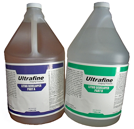 Ultrafine A&B Developer Concentrate 1 Gal. set. (makes 8 gallons)