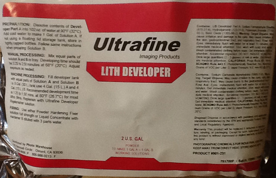Ultrafine A&B Powder Developer