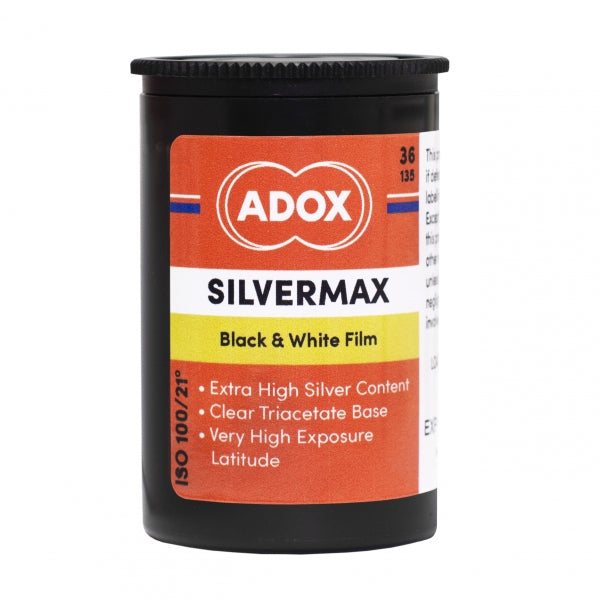 ADOX Silvermax 100 Black and White, 35mm x 36 Exp