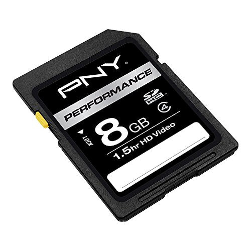 PNY Performance 8 GB SDHC Class 4 Flash Memory Card