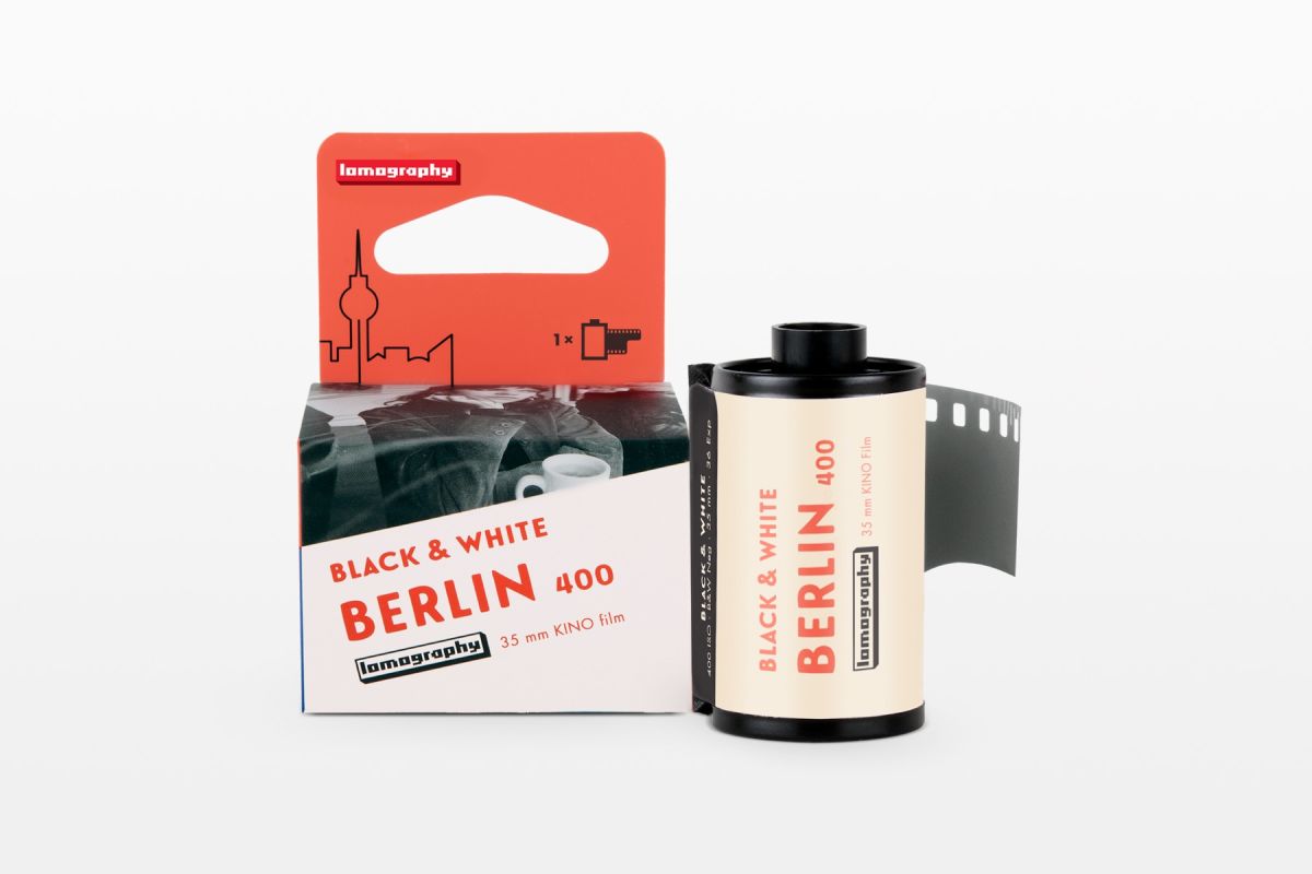 Lomography Berlin Kino, ISO 400, 35mm, 36 exp, B&W Film