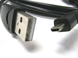 Black USB 2.0 A to 8-Pin Mini B Cable w/ Ferrite —1.5M / 59 Inches, for Nikon CoolPix P90 + Others