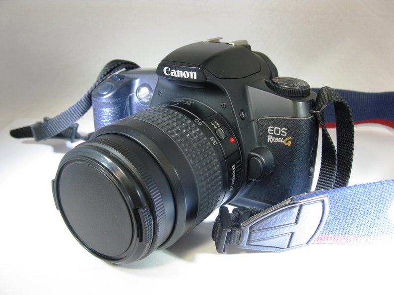 Canon EOS Rebel G 35mm Camera With 35~80mm Lens Outfitted with Ultrafine Xtreme 400 Film and More —Student —Outfit