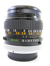 Canon FD Mount 28 mm F2.8 S.C. Wide Angle Lens, Used