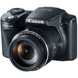 Canon Powershot SX510 HS Camera, Black - Refurbished