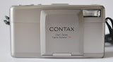 Contax TVS III Silver 35mm Camera with Zeiss Vario-Sonnar T* 30-60 f3.7 Lens —USED