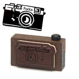 Decole Poulain Retro Camera Rubber Stamp