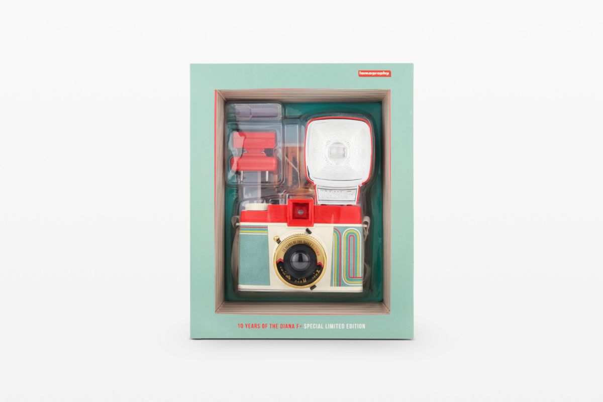 Lomography Diana F+ Camera & Flash, 10 Year Anniversary