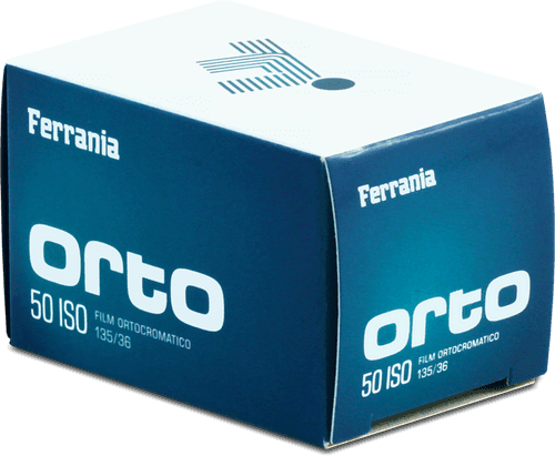 Film Ferrania Orto 50 Black and White, 35mm x 36 exp