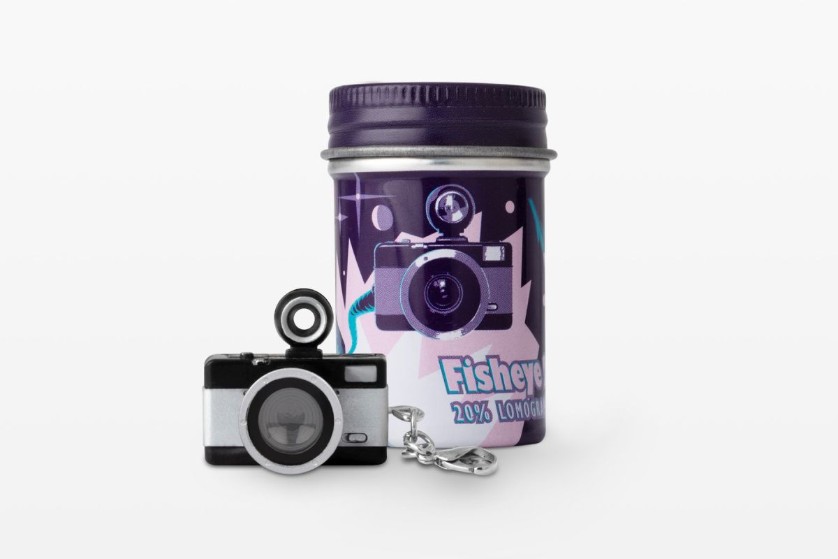 Fisheye Camera Lomographic Society Keychain