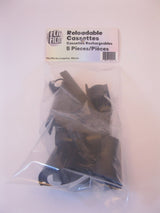 Reloadable 35mm Cartridges, Split with Core Reel, by Flic Pic, 5 Piece