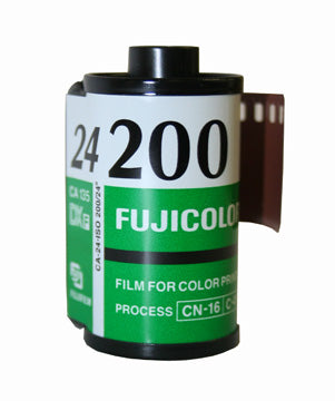 Fujicolor CA 200 Color Print Film, 35mm x 24 Exp.