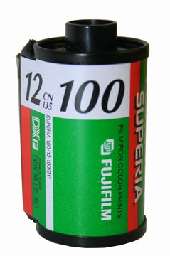 Fujicolor Superia CN 100 Color Print Film, 35mm x 12 Exp.