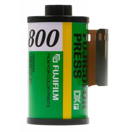 Fujicolor CZ Press 800 Color Print Film, 35mm x 36 Exp.
