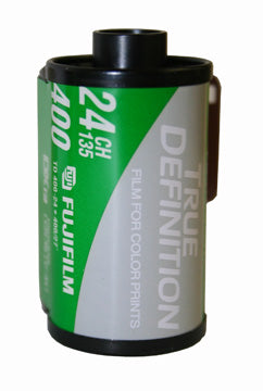 Fujicolor True Definition 400, Color Print Film, 35mm x 24 Exp.