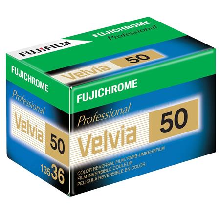 Fujifilm Fujichrome Pro Velvia 50 RVP, 35 x 36 Exp