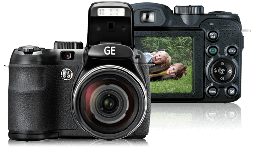 GE X-400 (HZ15) Power Pro Series 14.1 MP Digital Camera with 15X Optical Zoom