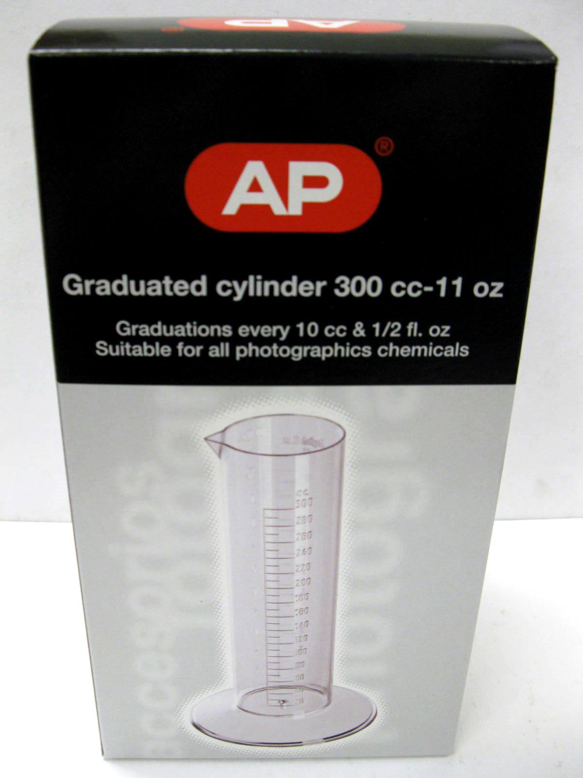 300cc / 10 oz. AP Plastic Graduated Cylinder