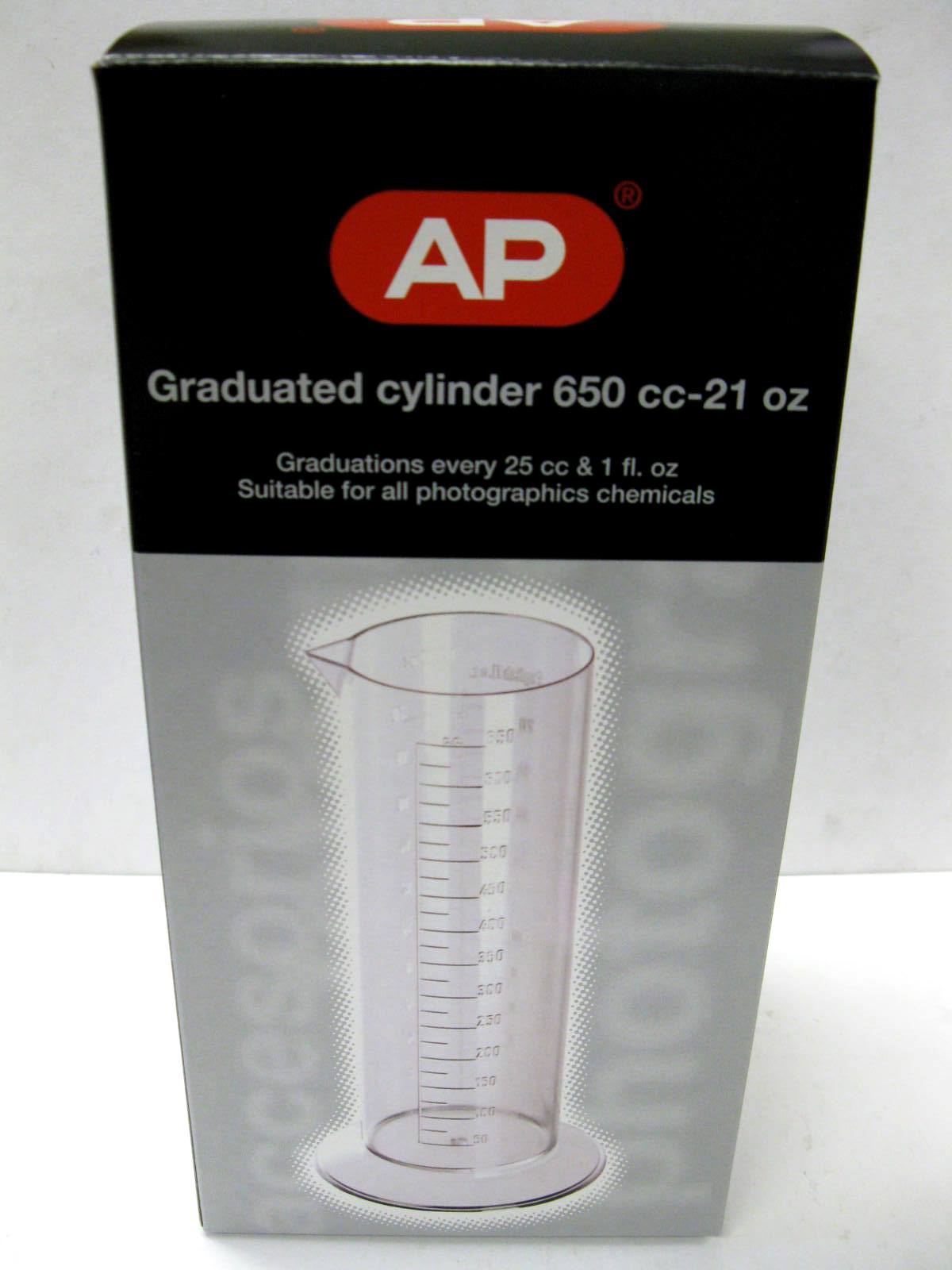 650cc / 22 oz. AP Plastic Graduated Cylinder