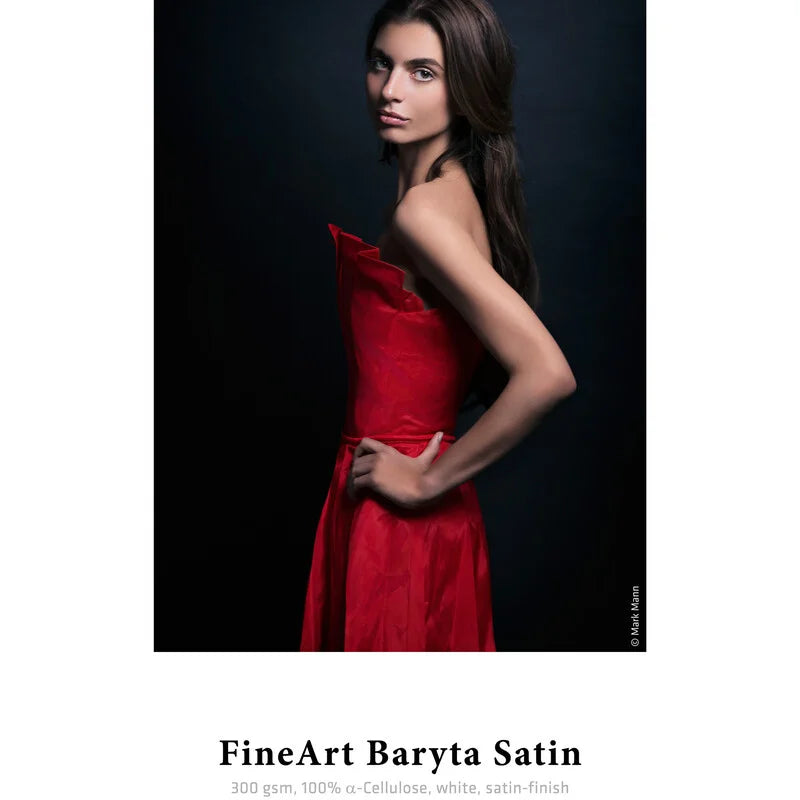 Hahnemuhle Fine Art Baryta Satin Paper 300 gsm 8.5" x 11 / 25