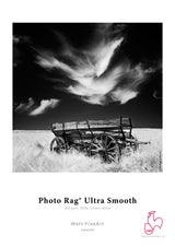 Hahnemuhle Photo Rag Ultra Smooth Paper, 305 gsm 8.5" x 11" / 25