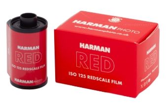 HARMAN technology RED 125 35mm Color Negative REDSCALE Film - 36 Exposures