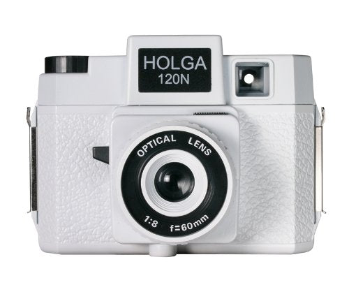 Holga 120 Film Camera, 120N, White