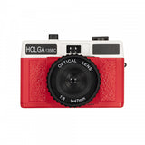 Holga 135BC 35mm Film Camera, Red/White