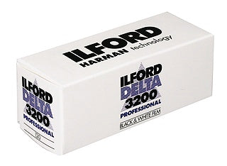 Ilford Delta 3200 Professional, 120 Format Black & White Film