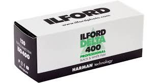 Ilford Delta 400 Professional Black & White Film, 120 Format