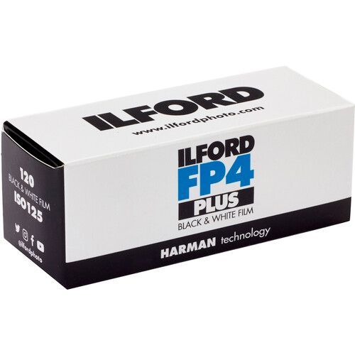 Ilford FP4 Plus, Black & White Negative Film, 120 Format