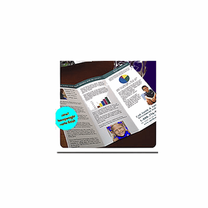 Ultrafine Tri-Fold Brochure, Matte 8.5 x 11 - 100