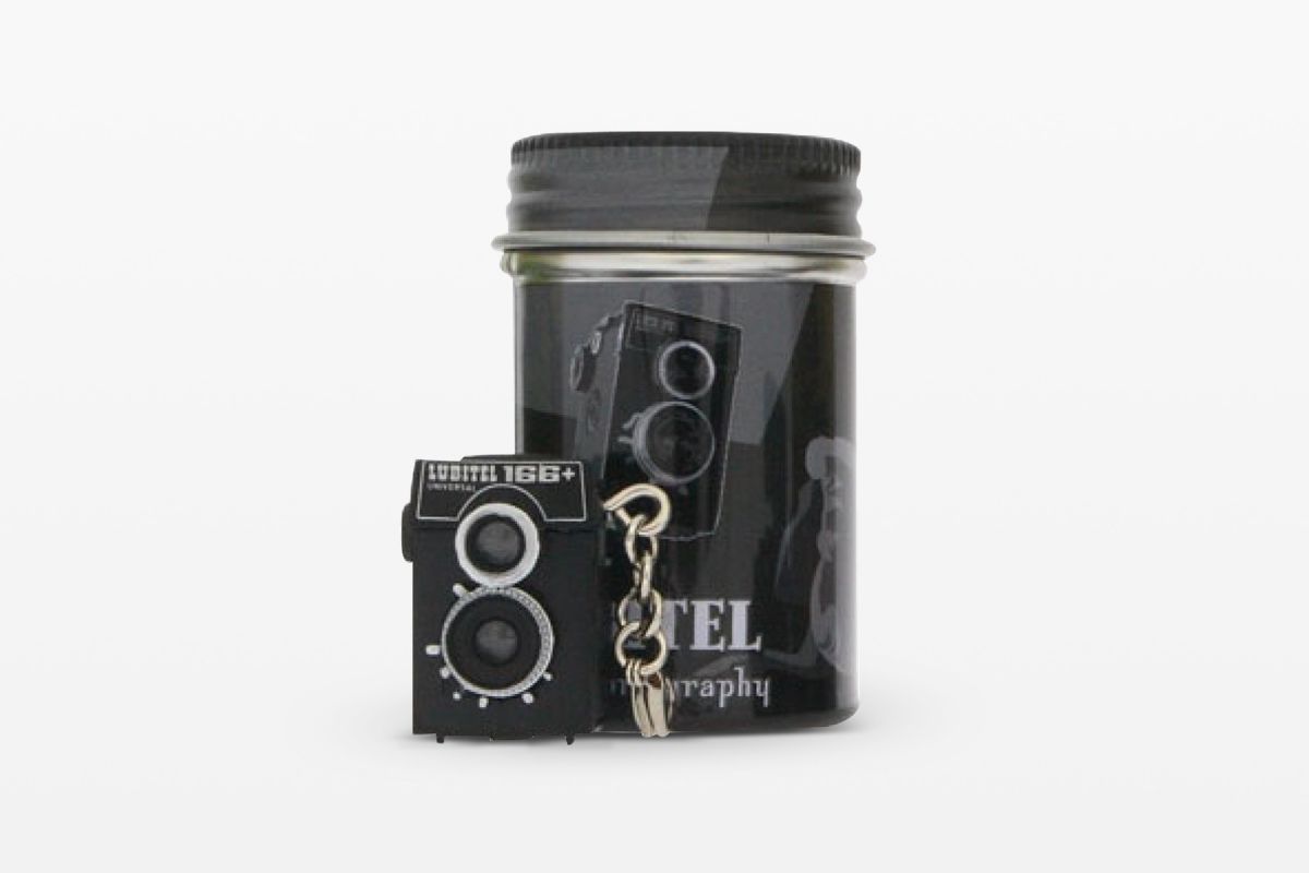Lubitel Lomographic Society Keychain