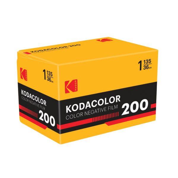 Kodacolor 200 Color Negative Film, 35 mm, 36 exp