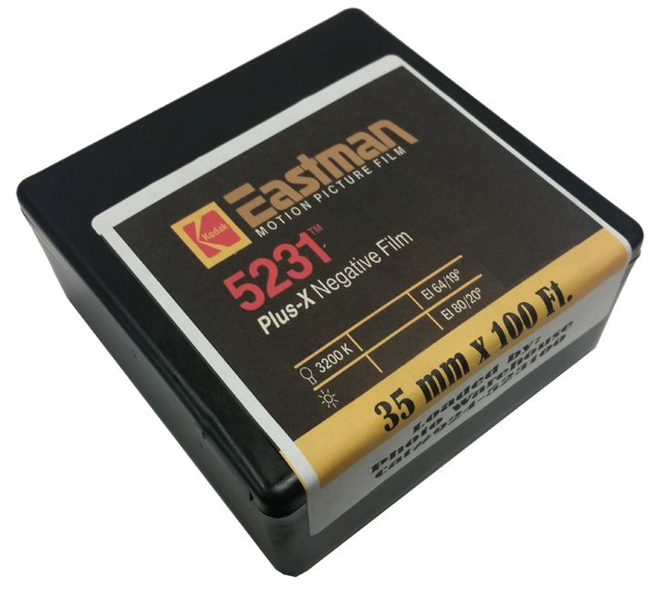 Kodak 5231 Black & White Film Plus-X ISO 80 35mm x 100 Foot Roll