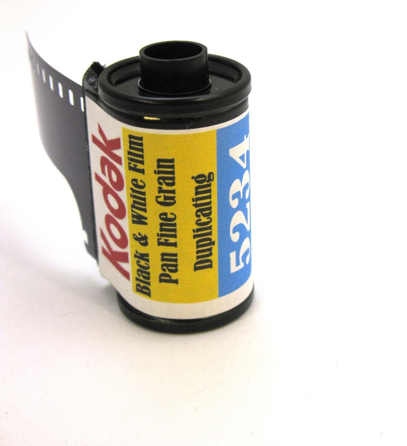Kodak 5234 Black & White Film, Pan Fine Grain Duplicating, ISO 6 35mm x 36 Exp