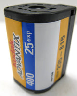 Kodak Advantix APS 400 Color Film, 25 Exposure