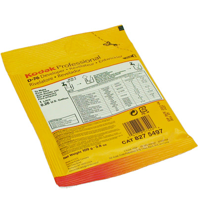 Kodak D-76 Black & White Film Developer, Powder to Make 1 Gallon