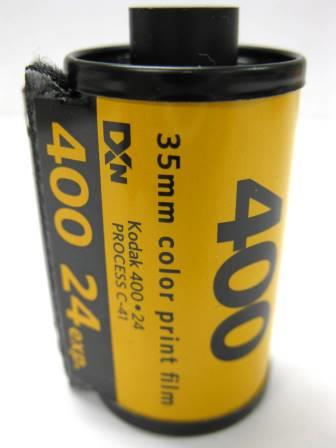 Kodak 400 Color Print Film 35mm x 24 Exp